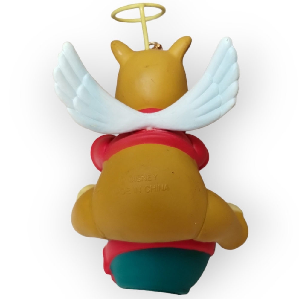 Vintage Grolier Disney Winnie The Pooh Angel - Holiday Tree Ornament - Picture 2 of 3